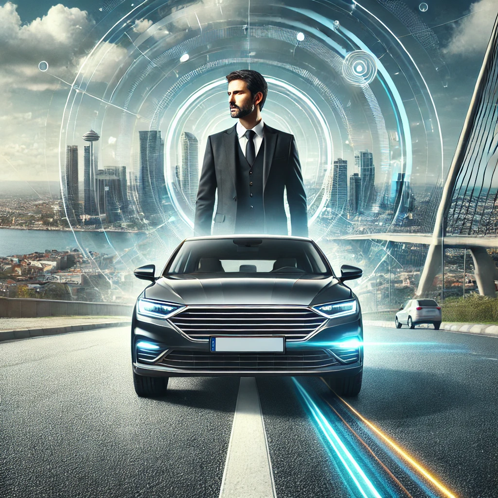 bayraklı korsan taksi